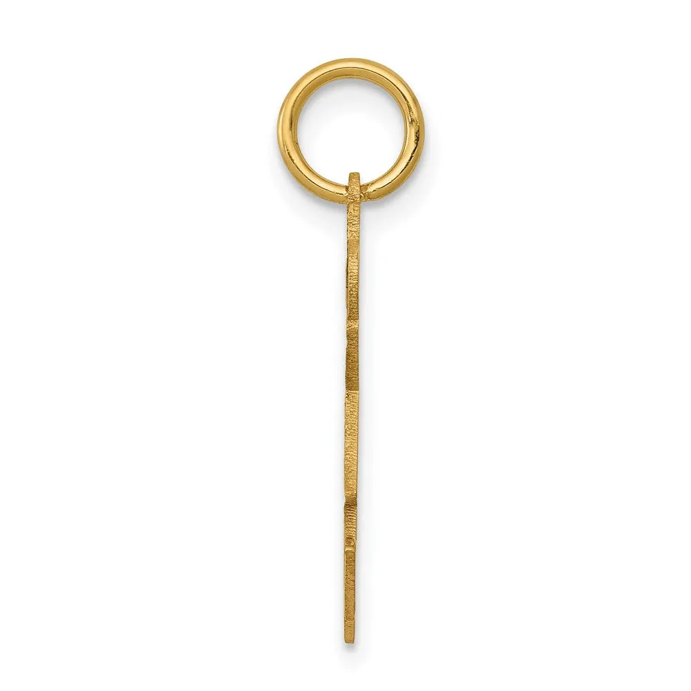 14k Yellow Gold Kid Charm