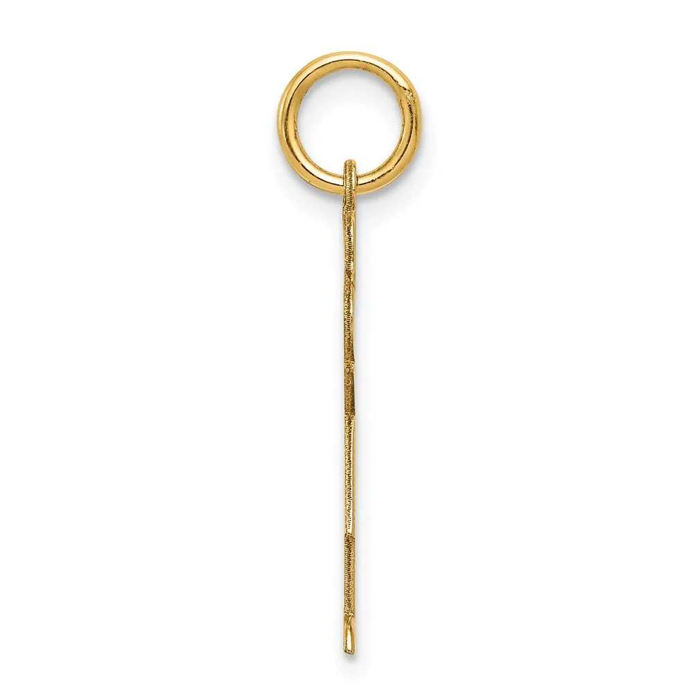 14k Yellow Gold Kid Charm