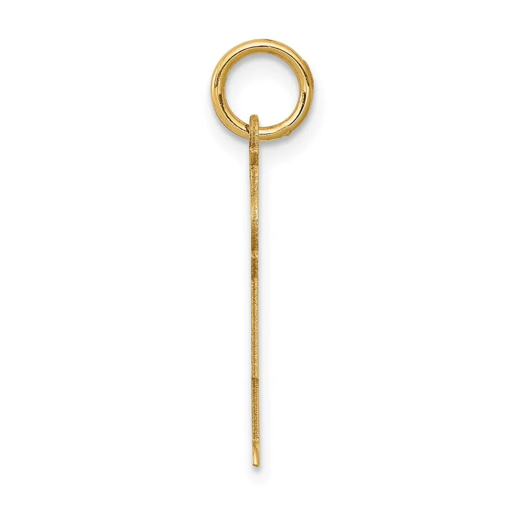 14k Yellow Gold Kid Charm