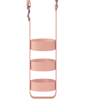 20oz Cactus Leather Bottle Holder - Blushed