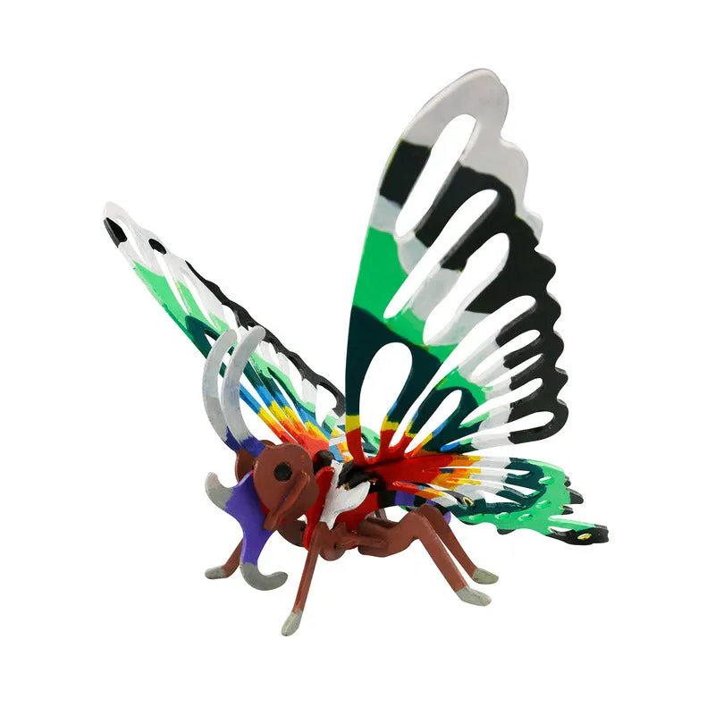 3D Wooden Puzzle Paint Kit, Butterfly
