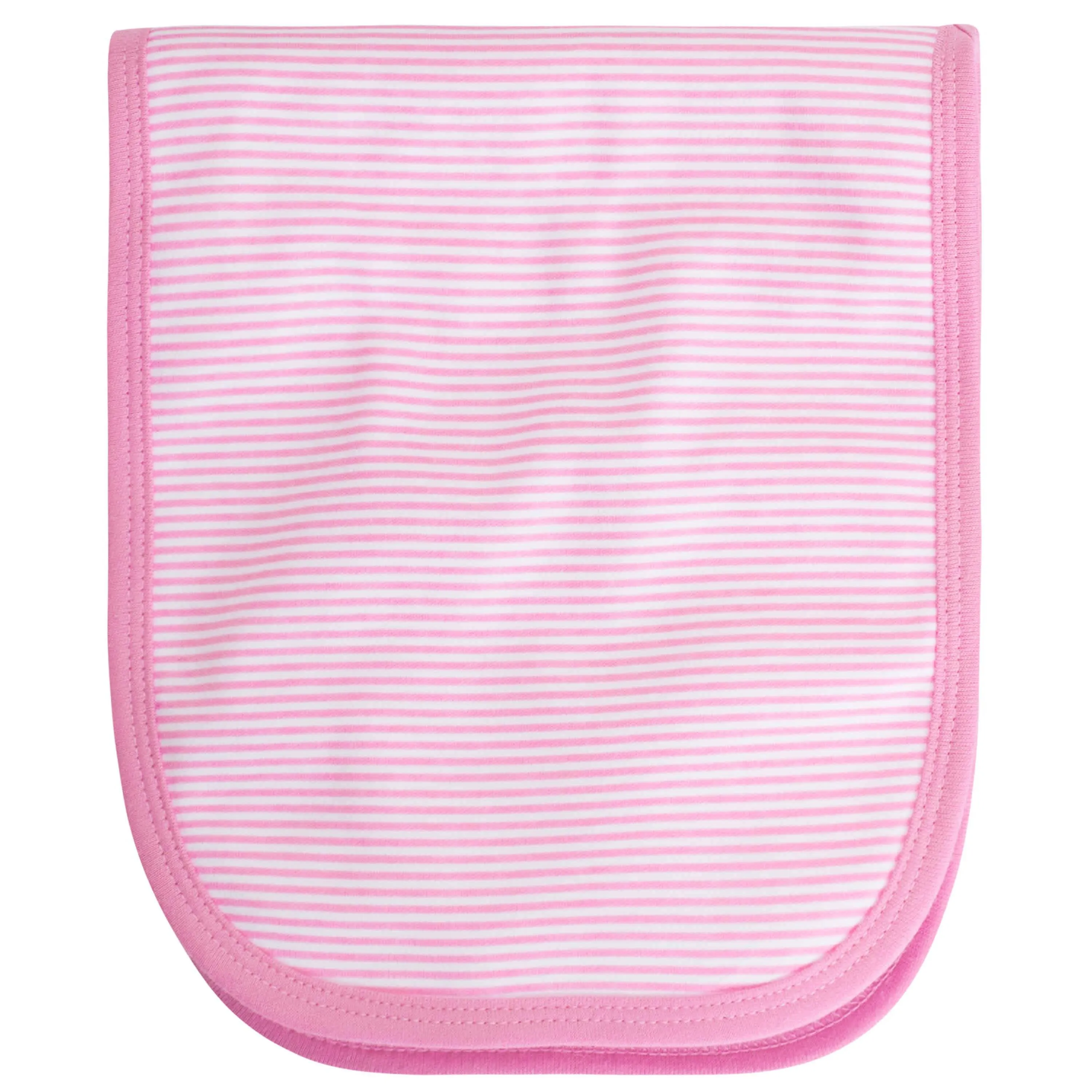 4-Pack Baby Girls Pink Triangle Burp Cloths