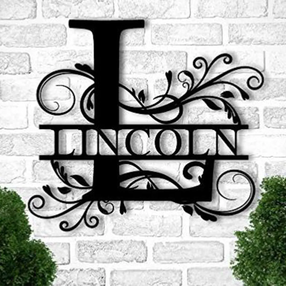 495. Metal Welcome Sign Wall Decor