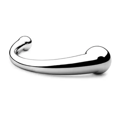9-inch Njoy Stainless Steel Silver Wand Multi-purpose Dildo
