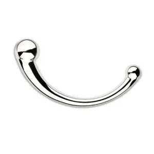 9-inch Njoy Stainless Steel Silver Wand Multi-purpose Dildo