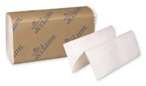 Acclaim 20204 White Multifold Paper Towel, (WxL) 9.2" x 9.4", (80 Packs Total)
