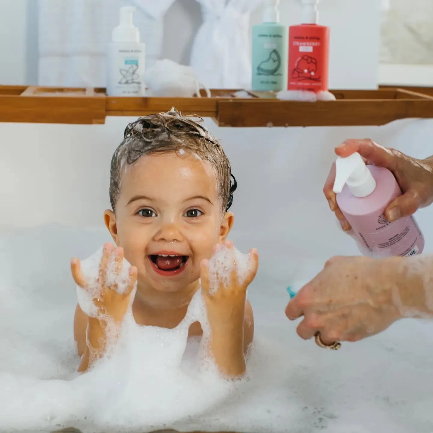 All-Natural Shampoo, Body Wash & Bubbles I Coconut