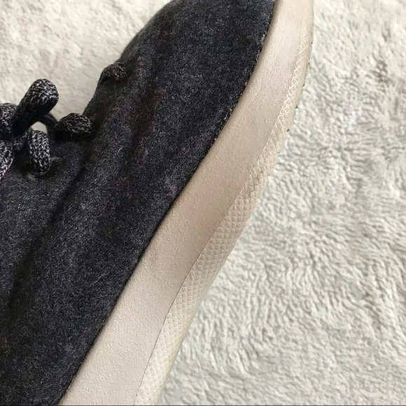 Allbirds Wool Runners Charcoal Gray Sneaker Shoe 7