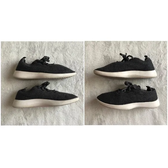 Allbirds Wool Runners Charcoal Gray Sneaker Shoe 7