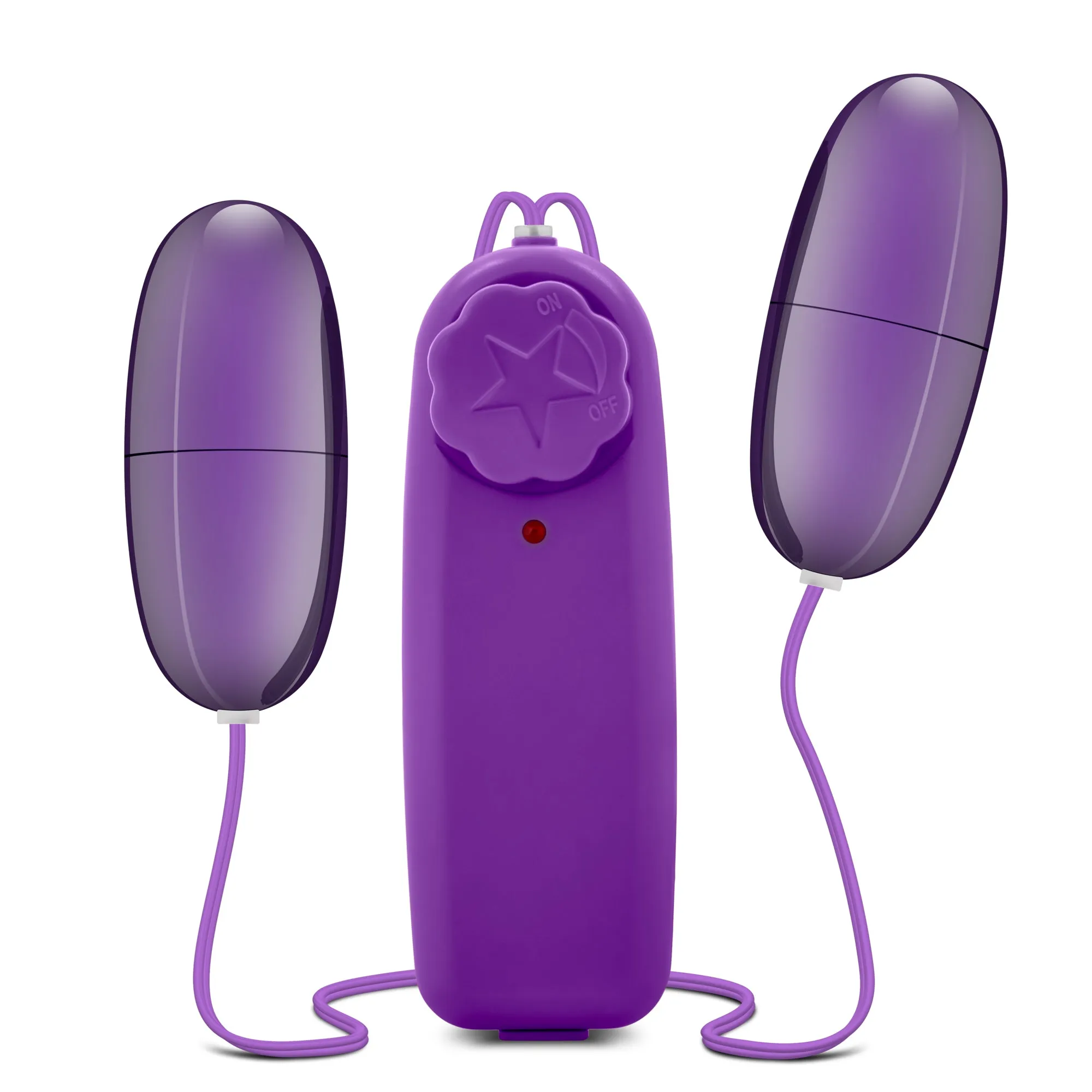 B Yours Double Pop Bullet Eggs - Plum