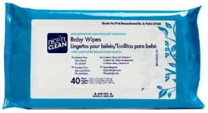 Baby Wipe Nice 'N Clean 8 X 8-3/4 X 9-3/4 " Soft Pack Aloe