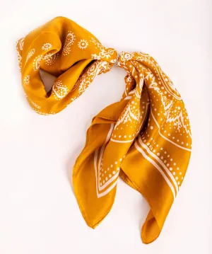 Beaded Silver Bandana Slide