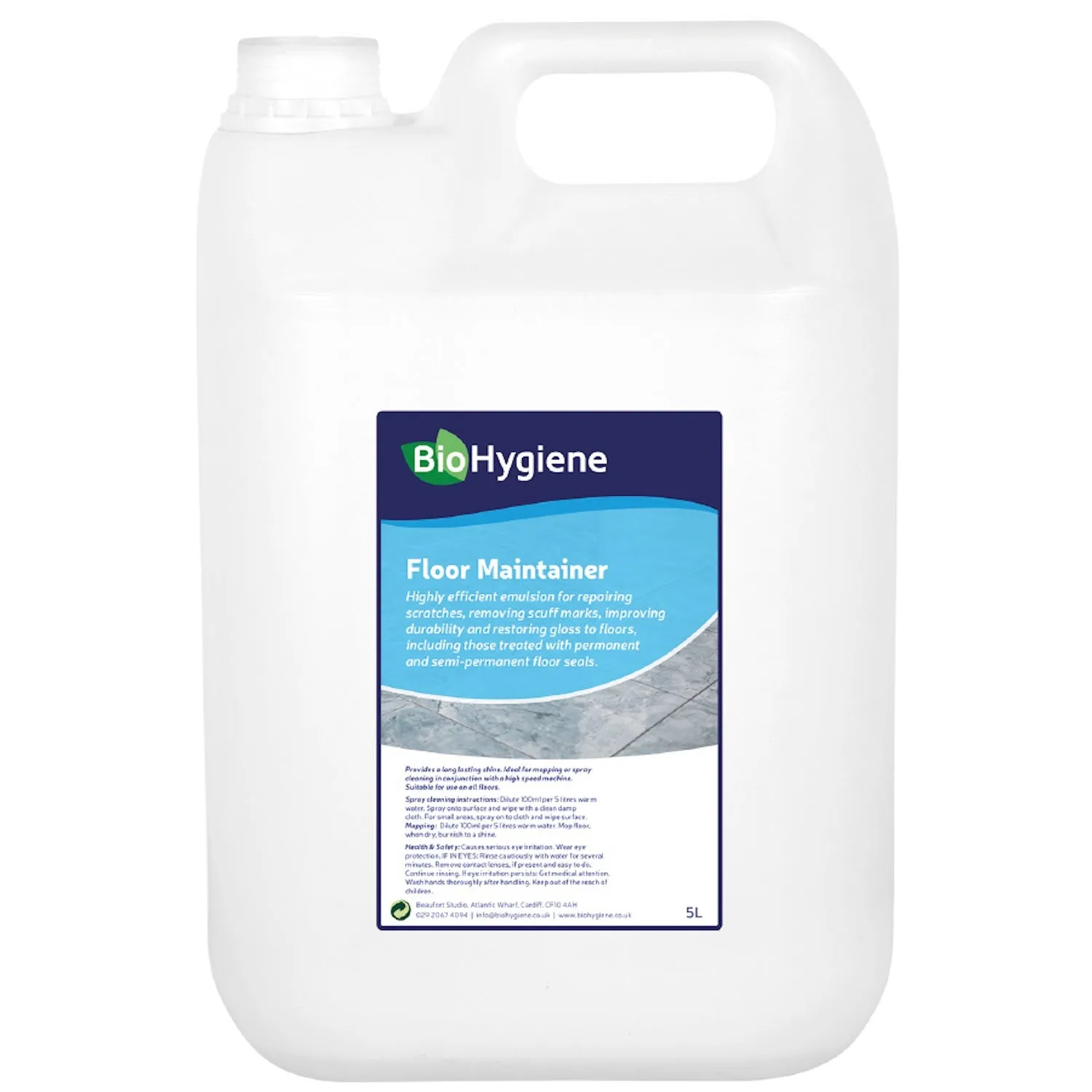 BioHygiene Floor Maintainer | 5L | Single