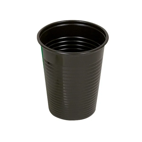 Black Disposable Rinse Cups x 100