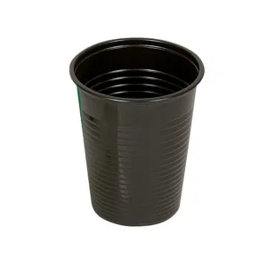 Black Disposable Rinse Cups x 100