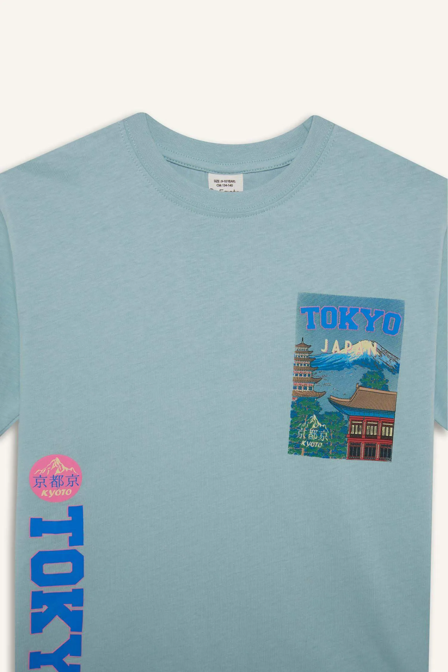 Boy Regular Fit Printed Crew Neck T-Shirt
