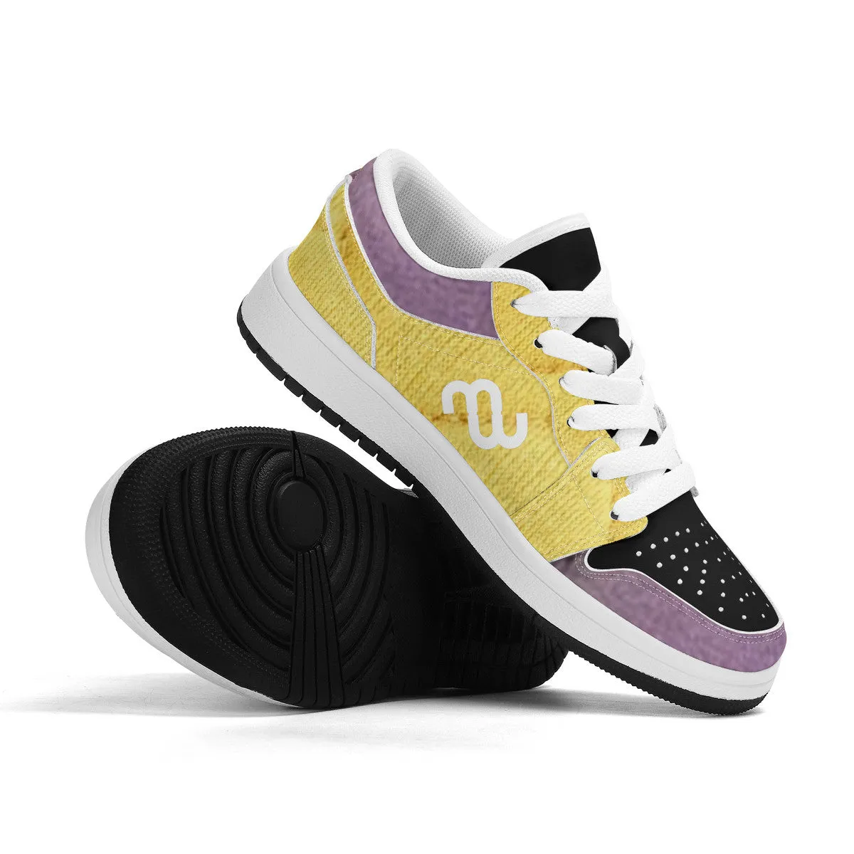 Bushae Sneakers Massive bargain Synthetic Children Low-Top Leather Best-price offer Money