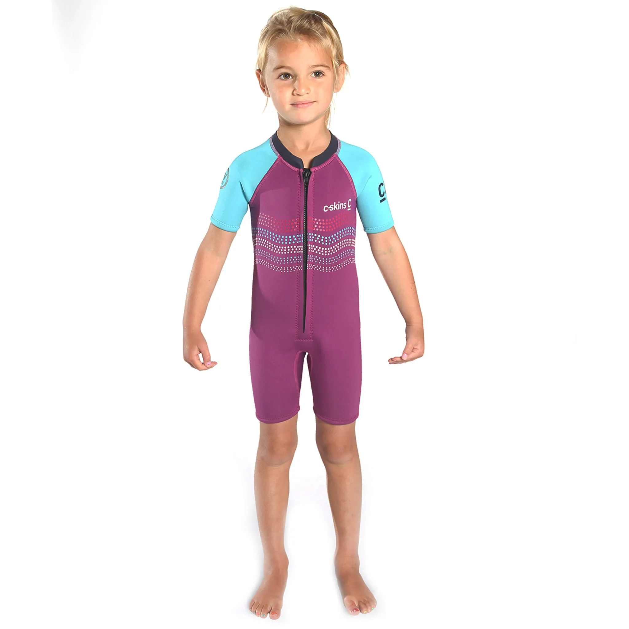 C-Skins Baby C-KID Waves Shortie Wetsuit - Toddler Sizes only