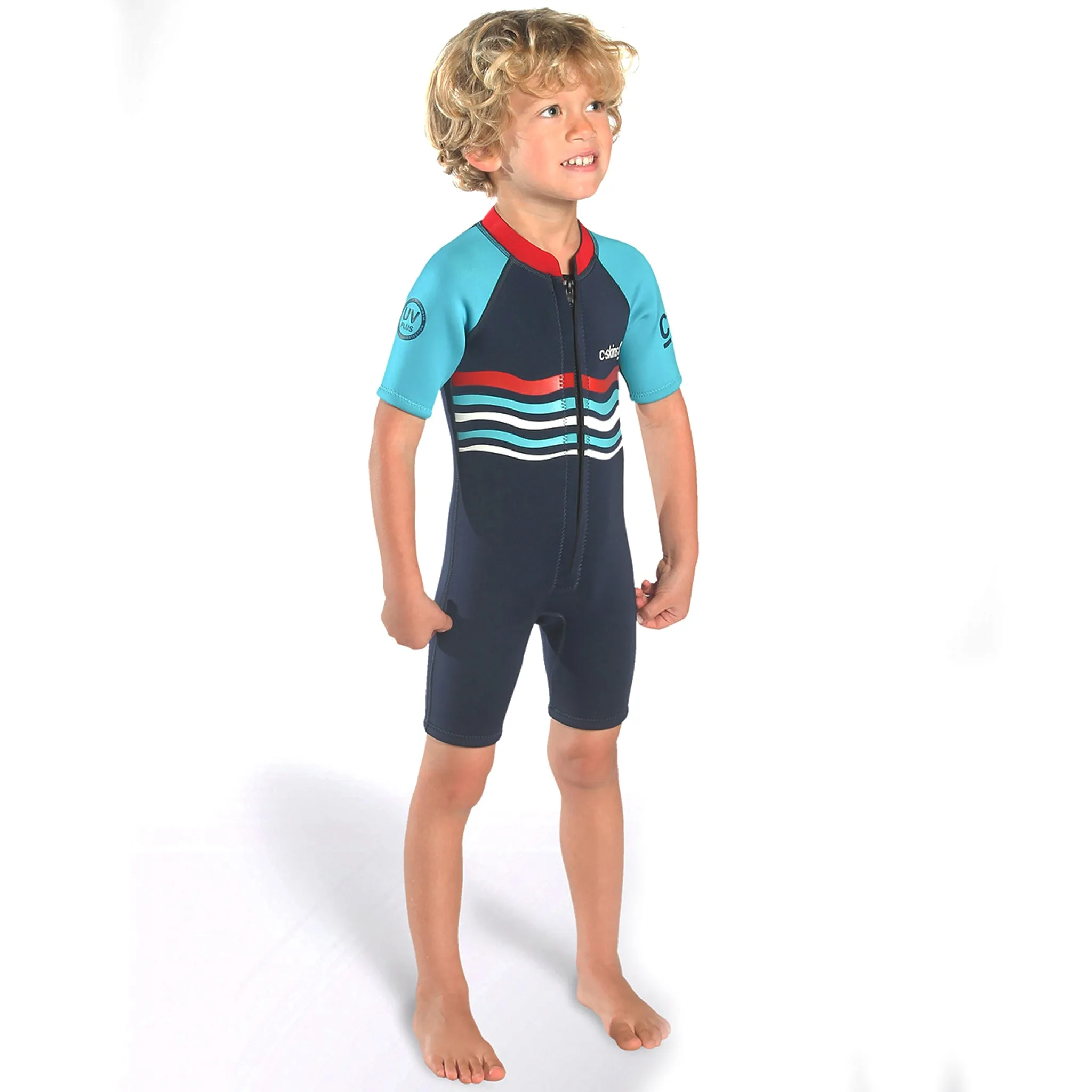 C-Skins Baby C-KID Waves Shortie Wetsuit - Toddler Sizes only