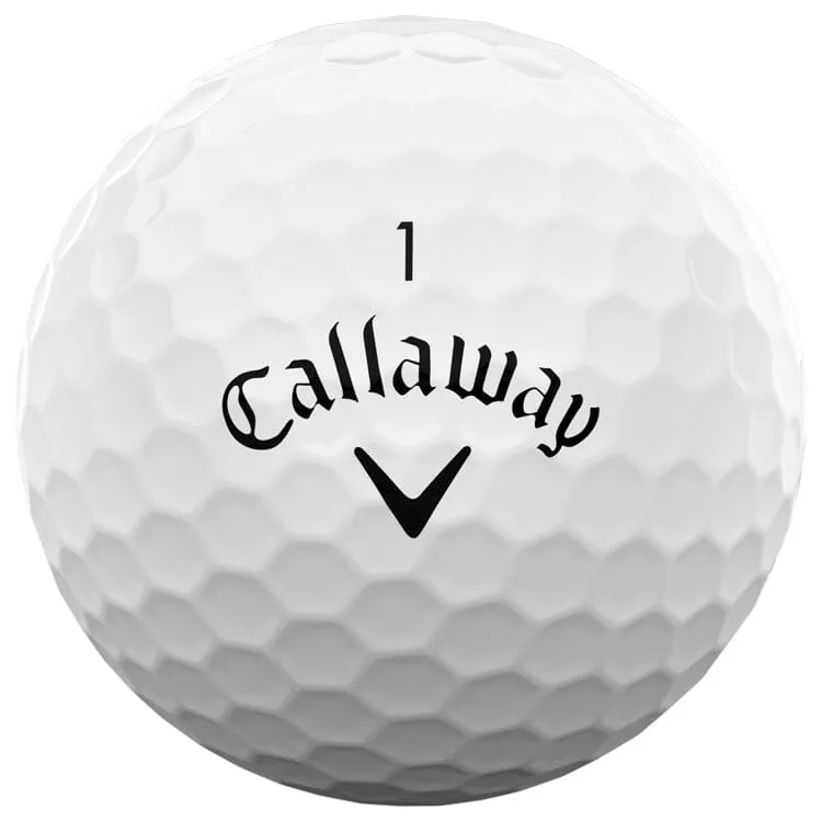Callaway 2025 Supersoft White Golf Balls 12Pk
