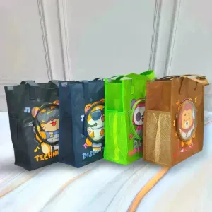 Cartoon Themed Multi-Purpose Tote Bag