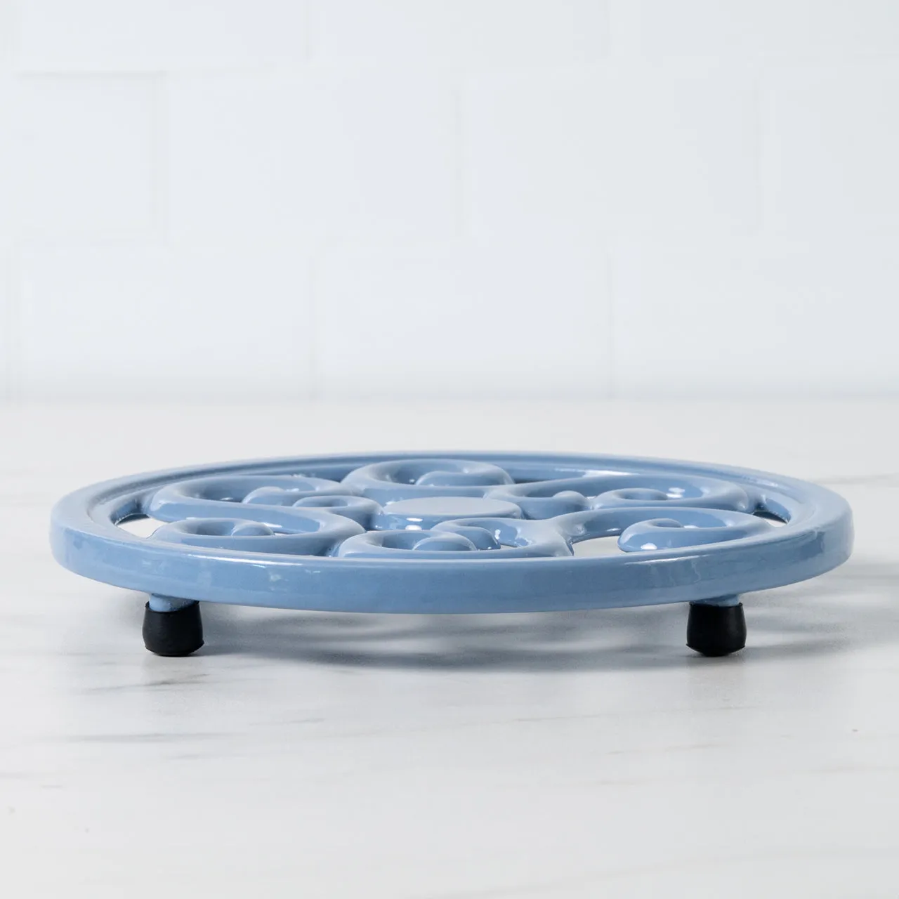 Cast Iron Trivet Blue - Robinsons Special Buy
