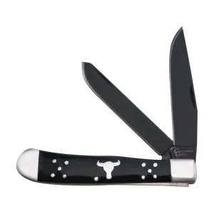 Cattleman Trapper Cattle Knife  Black  CC0002BD