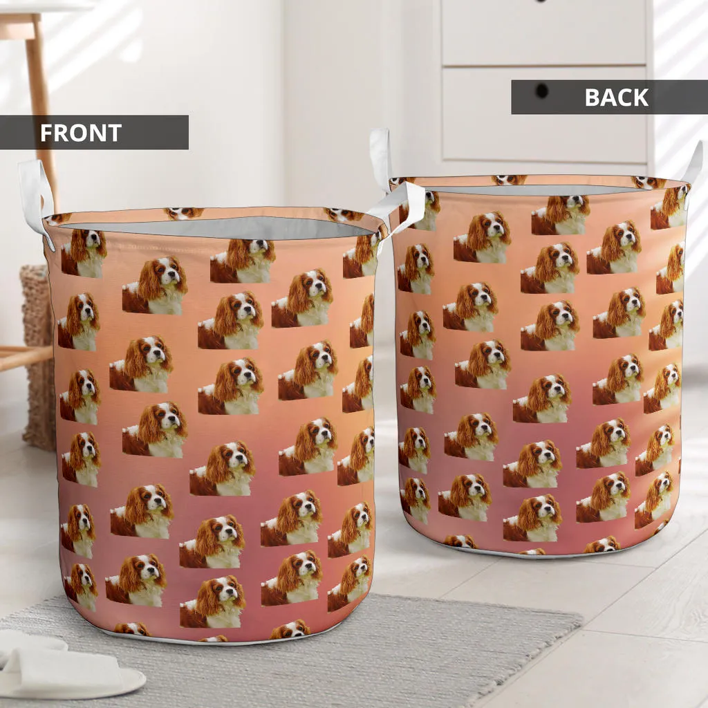 Cavalier King Charles Spaniel Laundry Basket
