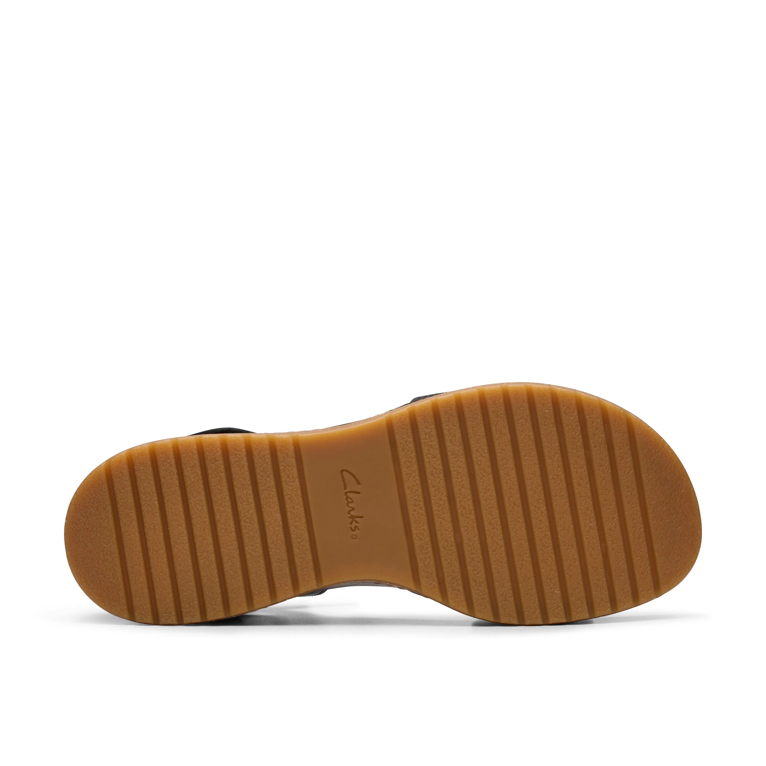 Clarks Women's Kassanda Bar Wedge Sandal - Black
