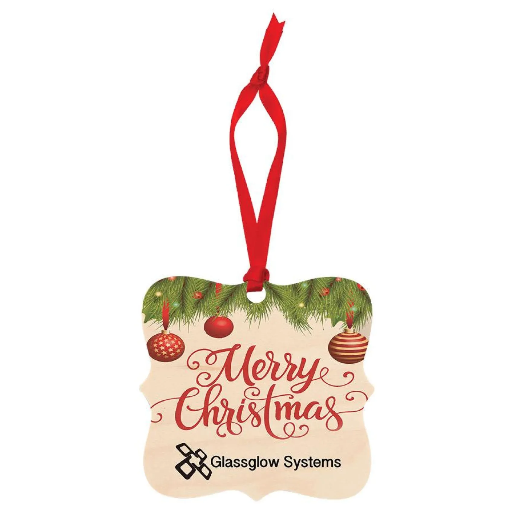 Color Maple Wood Ornaments