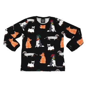 Costume Dogs Long Sleeve Shirt in Night