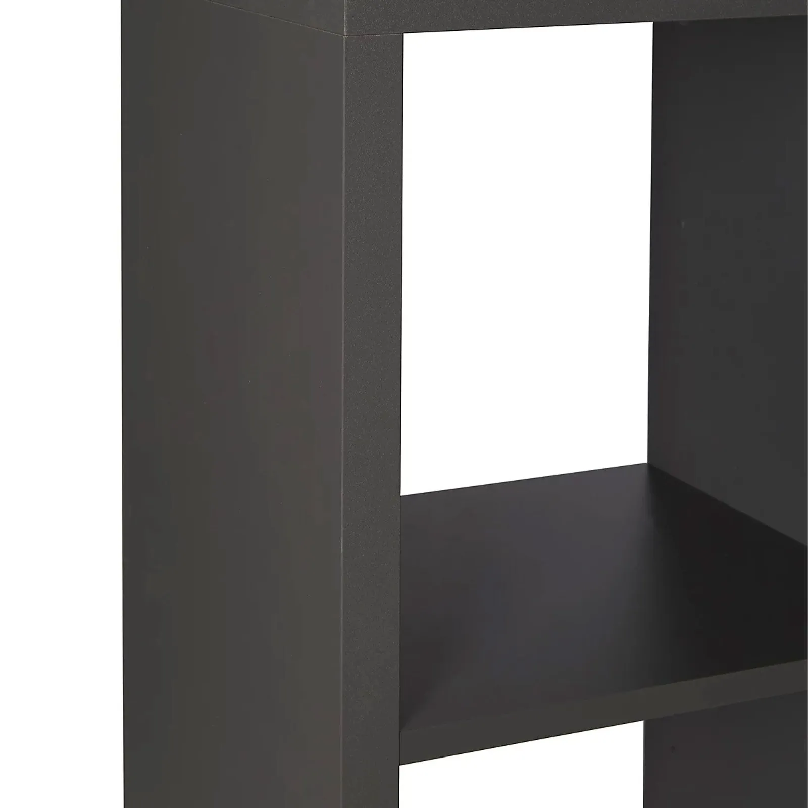 Cube Storage Unit Shelving Freestanding Grey Display Bookcase 39X33X108CM