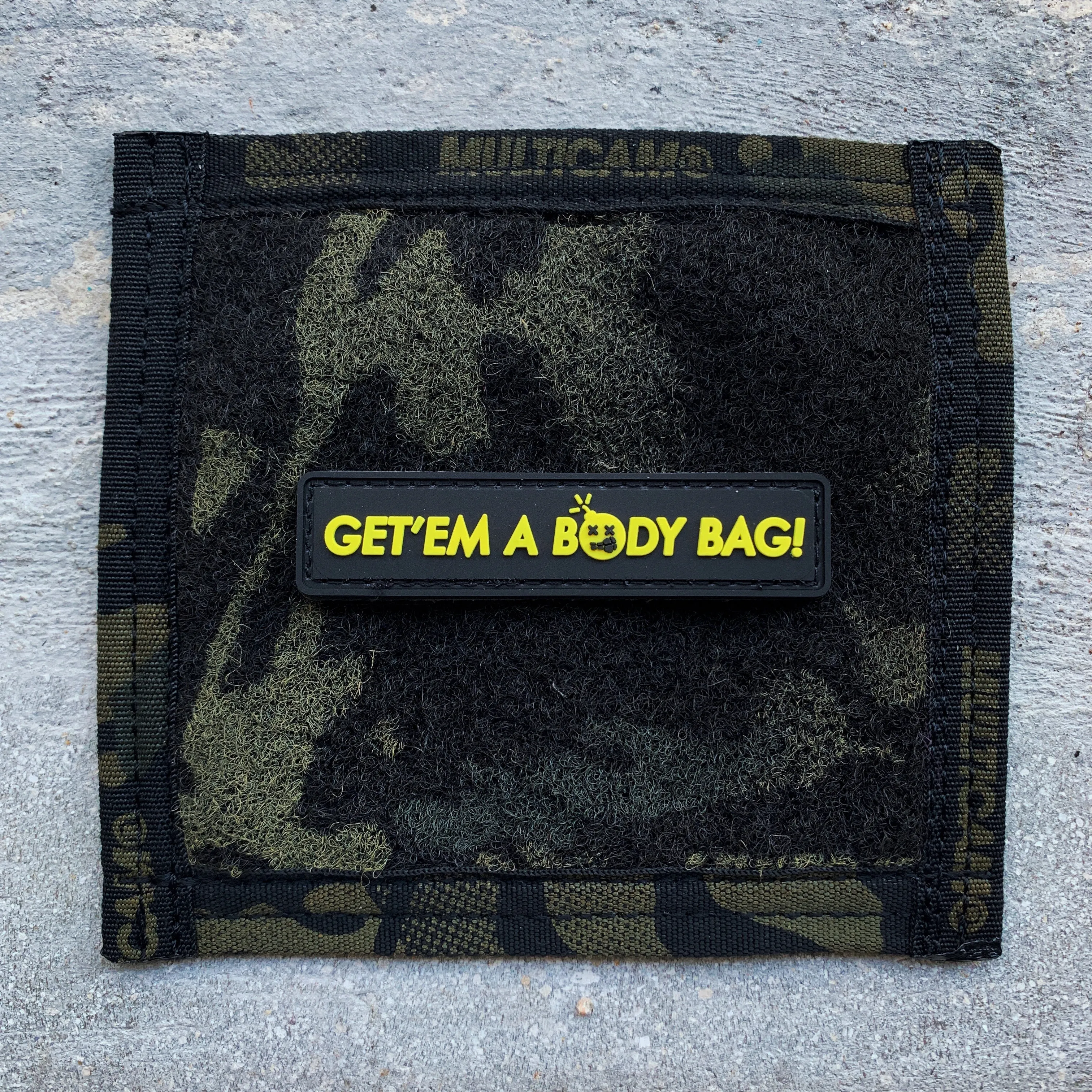Dangerous Goods®️ “Get’em A Body Bag ” PVC Morale Patch