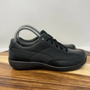 Dansko Women’s US Size 8.5-9/EU 39 Emma Black Leather and Nylon Comfort Shoes