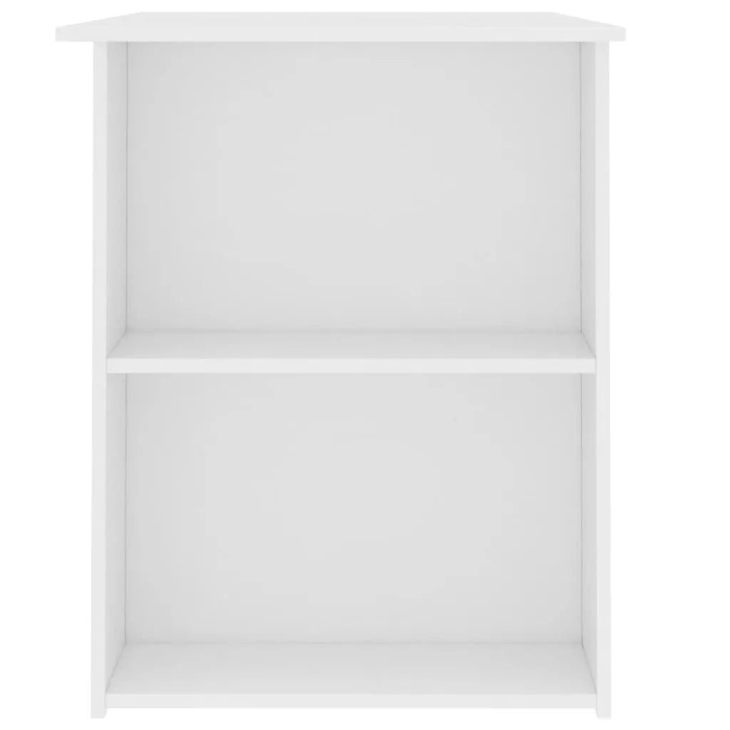 Desk White 43.3"x23.6"x28.7" Chipboard