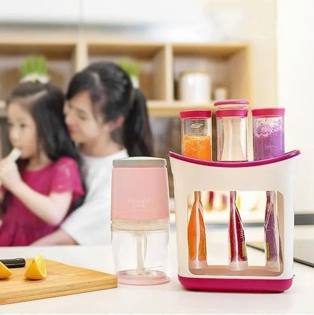 DIY Fresh-Squeezed Baby Food Station