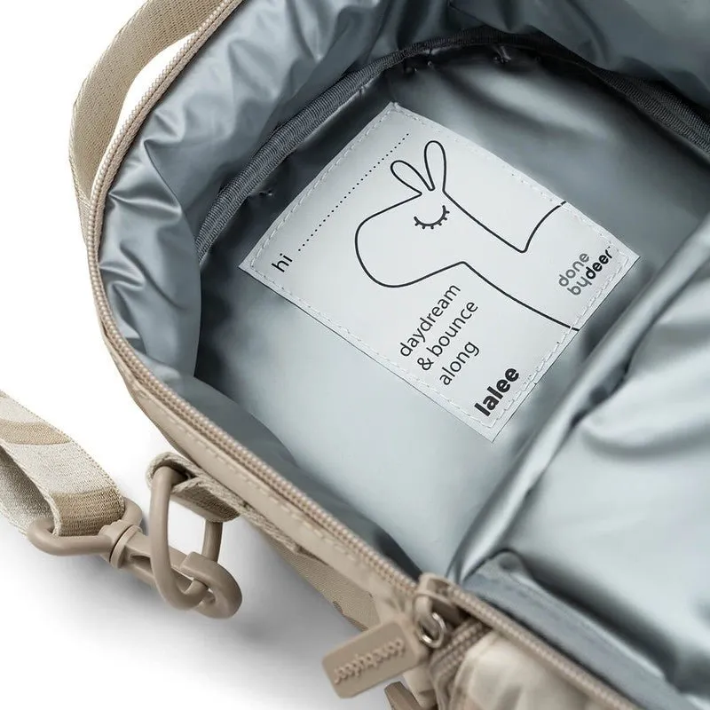 DONE BY DEER Kids Insulated Lunch Bag Lalee - Sand