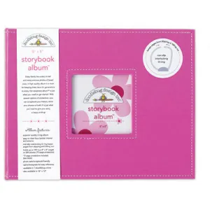 Doodlebug - Storybook Album - 8x8 - Bubblegum - 2734