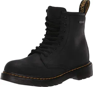 Dr. Martens Kid's Collection 1460 Waterproof (Big Kid) Black Republic Waterproof 4 UK (US 5 Big Kid) M