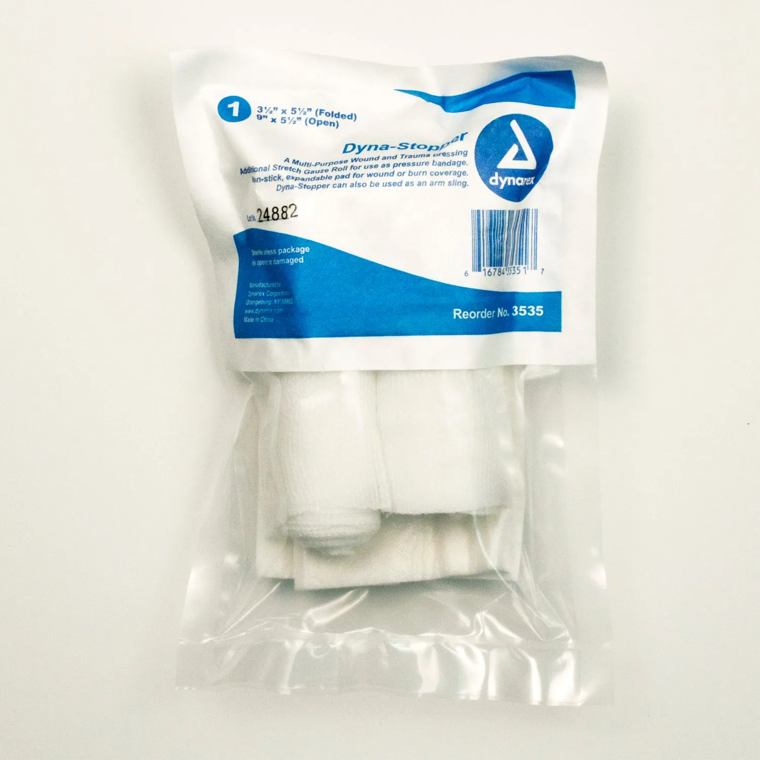 Dressing Trauma Sterile Dyna-Stopper by Dynarex