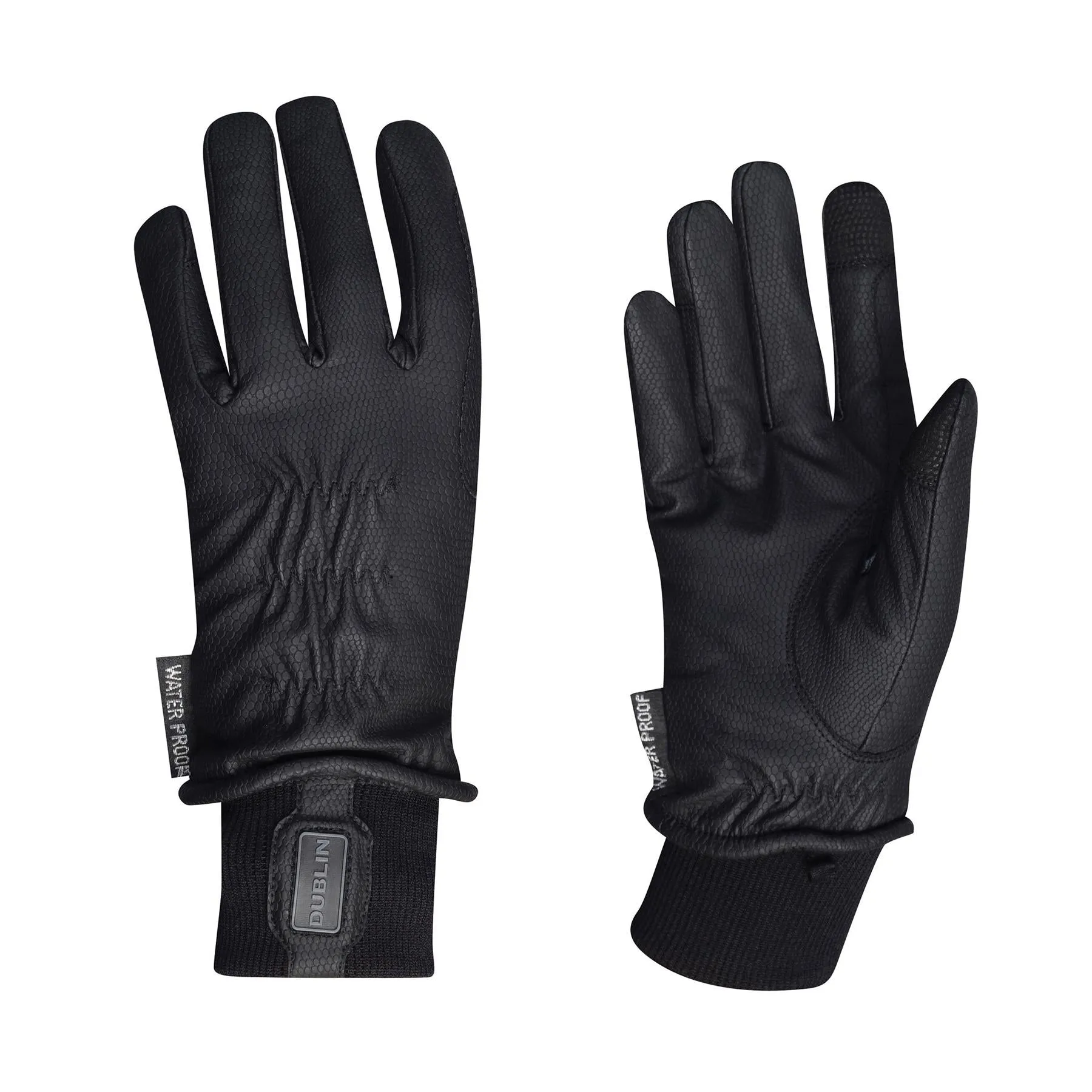 Dublin Synthetic Leather Thinsulate Waterproof Horse Riding Gloves