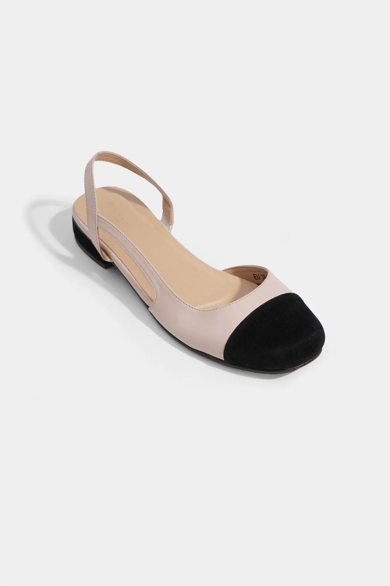 Duo Tone Pointed Toe Easy Soles Sandals