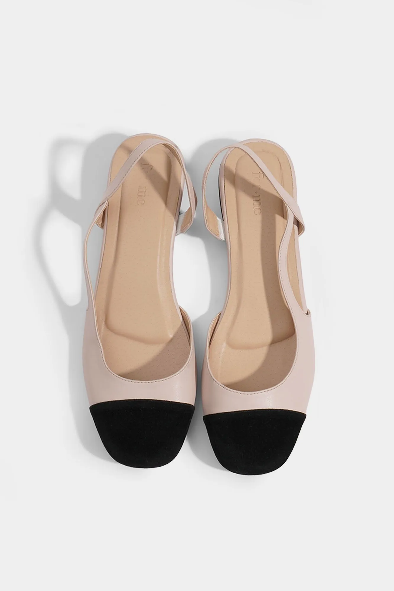 Duo Tone Pointed Toe Easy Soles Sandals