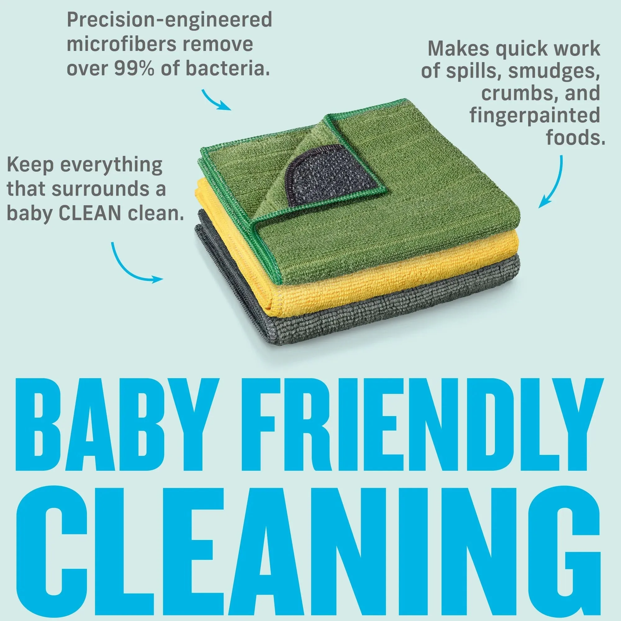 E-Cloth - Baby Gear Cleaning Kit