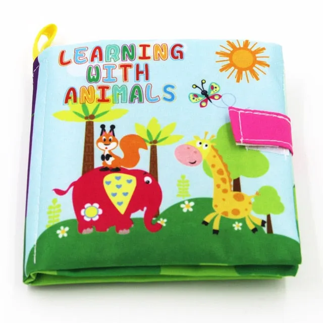 Educational Soft Cloth Baby Books