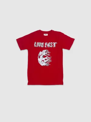 EVO-180527K-Kid's Live Fast SS Tee