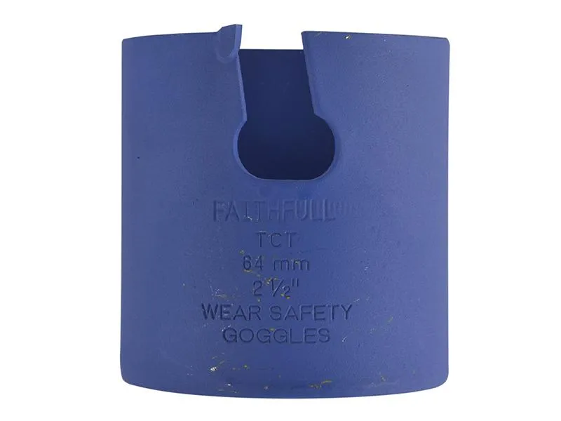 Faithfull Multi-Purpose Tct Holesaw 3 Tip 64Mm