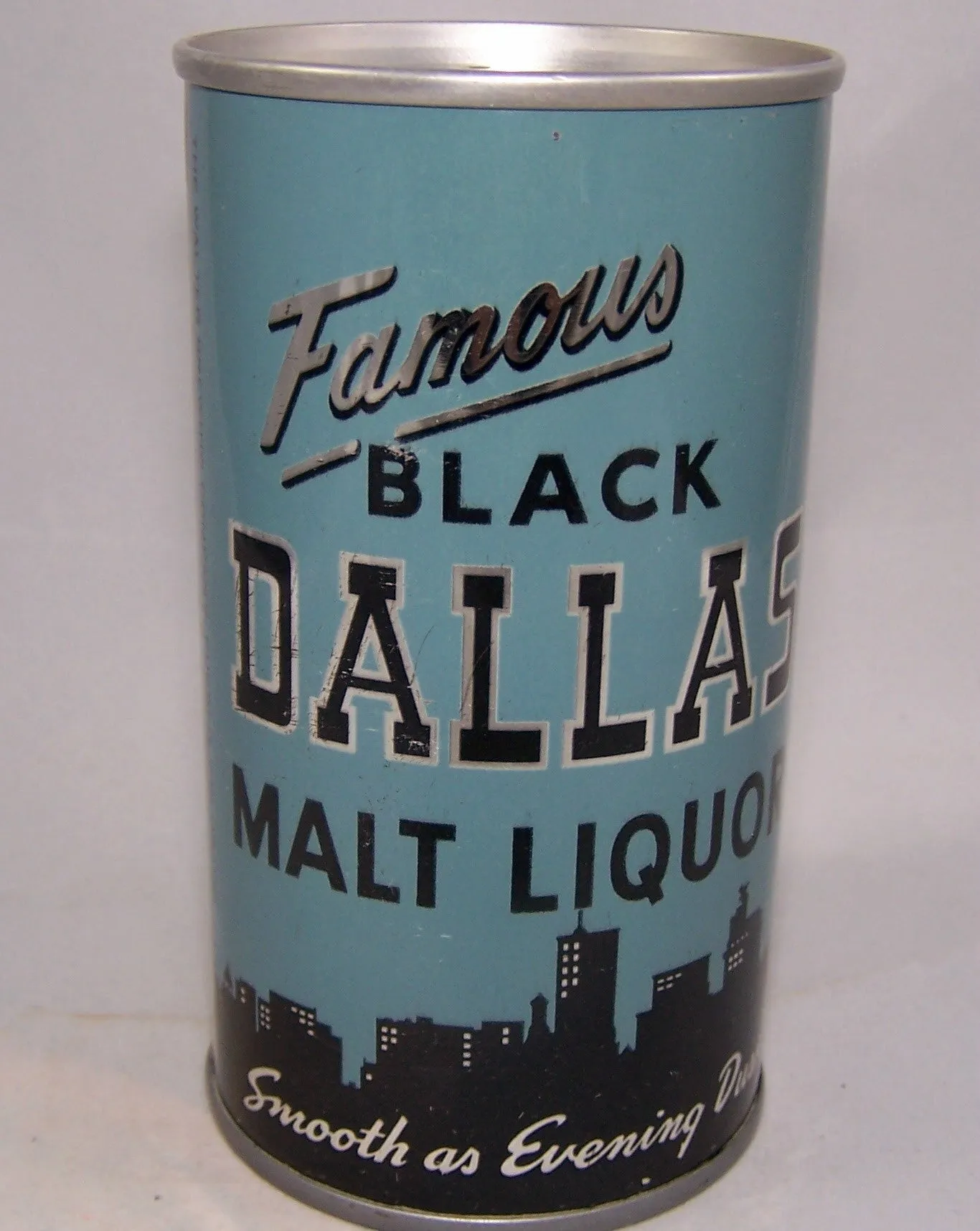 Famous Black Dallas Malt Liquor, USBC II 40-32, Grade 1/1  Sold 7/19/16
