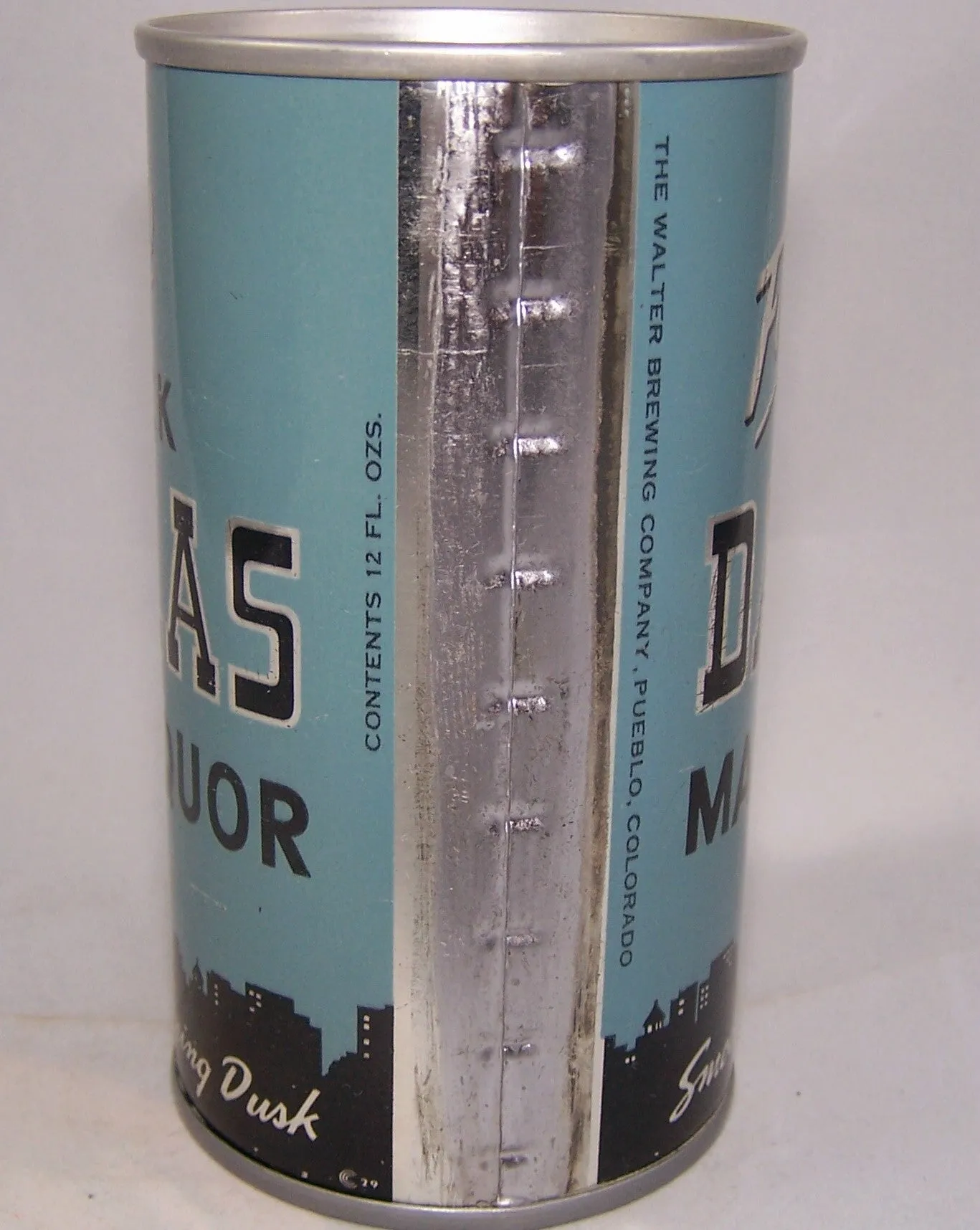 Famous Black Dallas Malt Liquor, USBC II 40-32, Grade 1/1  Sold 7/19/16