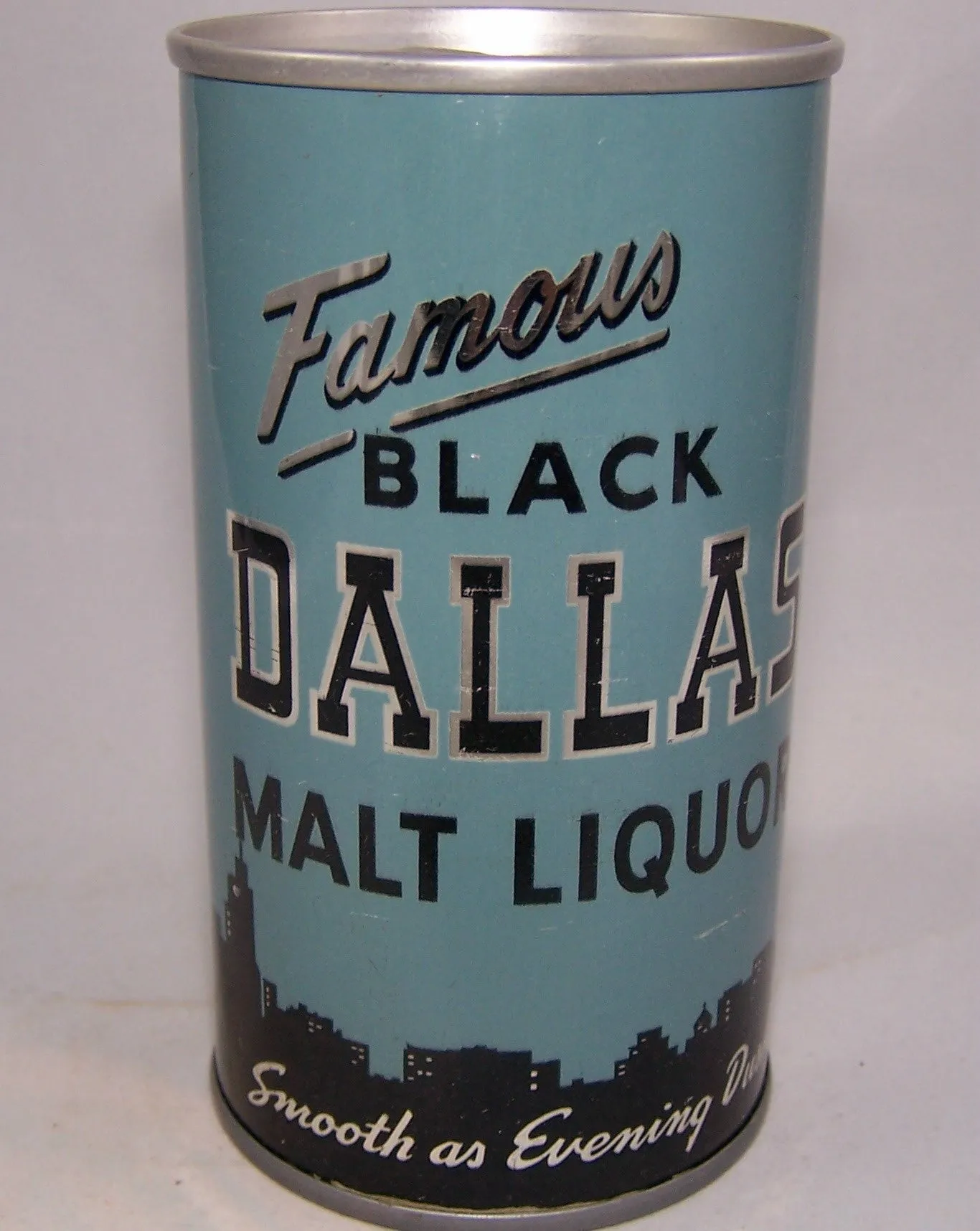 Famous Black Dallas Malt Liquor, USBC II 40-32, Grade 1/1  Sold 7/19/16
